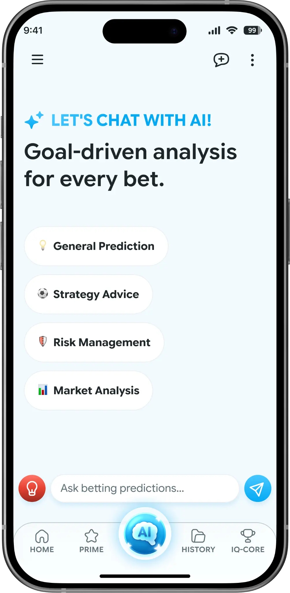 AIM App - AI Chat Interface